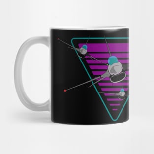 Fighter jets gamer eighties retro Mug